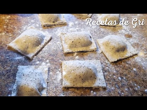 PASTA sin GLUTEN y Sin Huevo❗ RAVIOLES... Para vos que estabas buscando unas PASTAS SALUDABLES 🆕