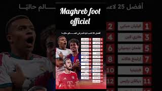 إليكم أفضل 25 لاعبا كرة القدم في العالم حاليا #المغرب #الجزائر #football #comedy #اكسبلور #worldcup