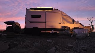 Conclusion of our lazy weekend @ Hensley Lake. Sneak preview of our next AdVANture!