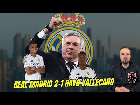 💥Real Madrid 2-1 Rayo Vallecano 💥 Vinicius y Mbappé Vitales para la Victoria