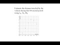 Estimating Distance Traveled Using Rectangular Approximation Methods