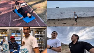 ASÍ ES CORRER CON UN BOXEADOR PROFESIONAL🥊