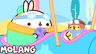 Molang & Piu Piu -  Aventuras voladoras 😍 | Dibujos animados divertidos para niños