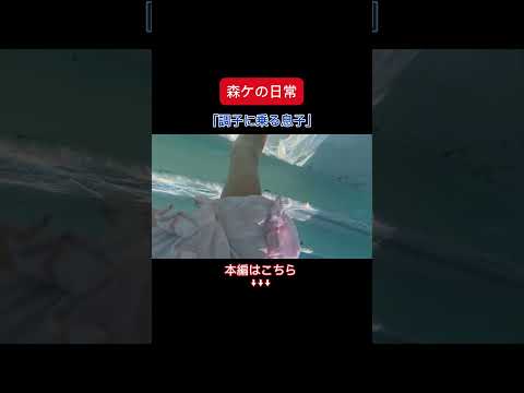 [森ケの日常]調子に乗る息子。　#short #森ケの日常