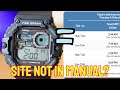 Setting Up the Casio WS 1700h