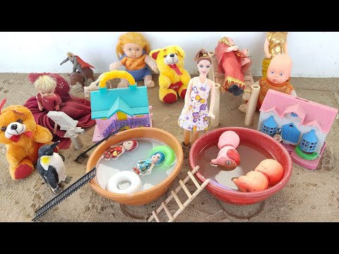 bachoo ke nahane wala cartoon | barbie doll all day routine in indian village | bittu sittu ke story