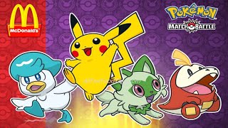 2023 McDONALD'S POKEMON HAPPY MEAL TOYS FULL SET 15 CARDS MATCH BATTLE PLAY TUTORIAL & PROMO DATES