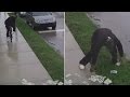 Robbery Suspect's Unusual Getaway