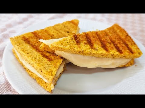 ¡REEMPLAZA EL PAN con CERO CARBOHIDRATOS! Solo 3 MINUTOS, Fácil, Delicioso y Barato (Low Carb)