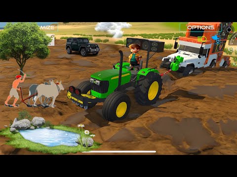 Tractor Se DJ Ko Tochn Kiya 🔥 - कीचड़ में फंस गया डीजे ट्रैक्टर