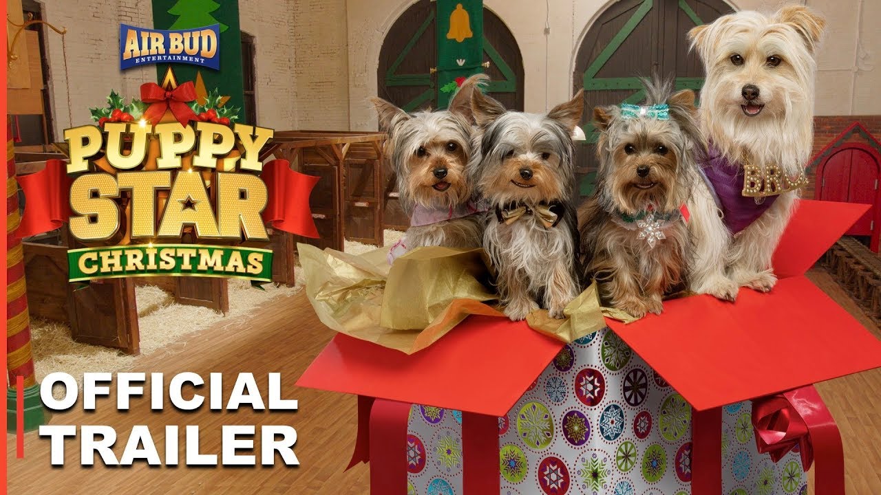 Puppy Star Christmas Trailer miniatyrbilde