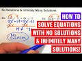 Distributive Property and Equation Solutions