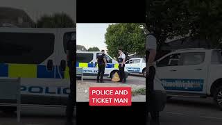 Police Vs Ticket Man 🤣🇬🇧 #funny #trending #trendingshorts #shorts #fypシ #fyp #reels #funnyshorts #uk