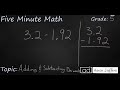 Mastering Decimal Addition and Subtraction
