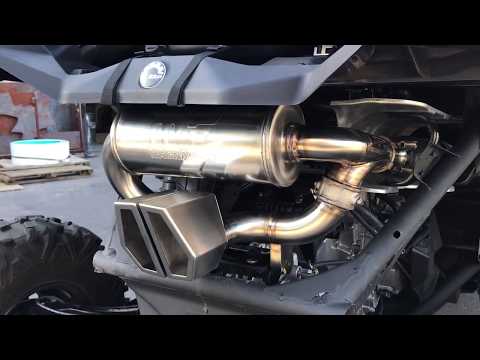 Agency Power Valvetronic Exhaust Can-Am Maverick X3 RS Revving