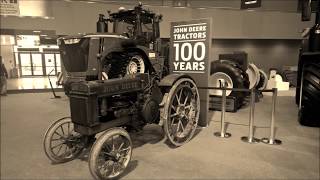 John Deere řady BR - start. 80 years old John Deere start.