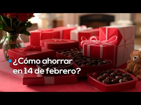 #ConFIAhorro | Así puedes planear un buen regalo para el 14 de febrero sin gastar mucho