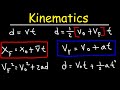 Kinematics and Vector Quantities