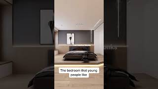 Modern theme bedroom design idea #interiordesign #interior #theinteriormonks