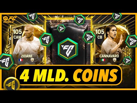 4 MLD. COINS din 5.000 de Puncte FC - FC Mobile 25