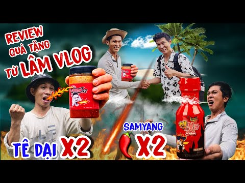 Le lưỡi với sốt cay từ Lâm Vlog | Quà tặng trong Gala người cuối cùng còn sinh tồn trên đảo hoang