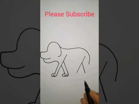 YY = Puppy Dog Drawing #shorts #drawing #drawingideas #viralshorts #tipsclub