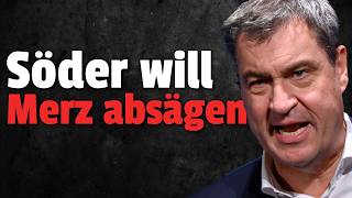 💥Leak aus München! Söder will Konsequenzen für Merz Alleingang!