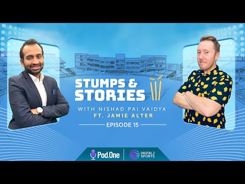 Stumps & Stories | ft @JamieAlterIndian Interviewing Rohit & Virat, India-Pakistan at World Cups!