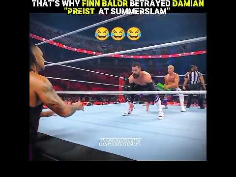 ๐๐ FINN BALOR FUNNY MOMENT missing the MITB#wrestling#wwe #funny#finnbalor#viralvideo