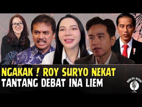 ROY SURYO TANTANG DEBAT TERBUKA DENGAN PAKAR PENDIDIKAN INA LIEM SOAL SMA LUAR NEGERI 