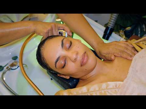 ASMR: Relaxing Thai Full Body and Head Water Massage for Deep Sleep