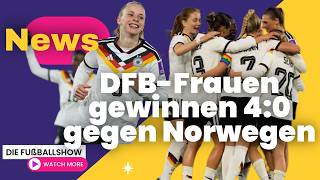 4:0-Sieg in der WM-Quali. DFB-Frauen mit Kantersieg gegen Norwegen 