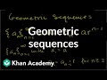 Understanding Geometric Sequences