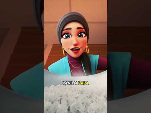 Papa buat dapur bersepah