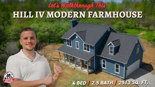 tour of modern farm house