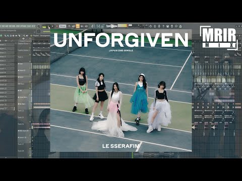 LE SSERAFIM – UNFORGIVEN KARAOKE WIth Lyrics