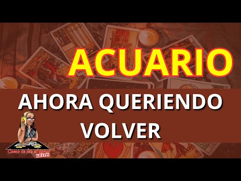 ACUARIO! MADRE MÍA! CON EL RABO ENTRE LAS PATAS Y PIDIENDO PERDÓN!