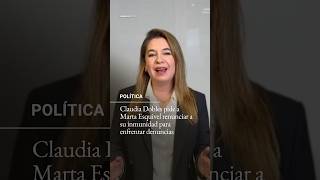 Claudia Dobles pide a legisladora Marta Esquivel renunciar a su inmunidad
