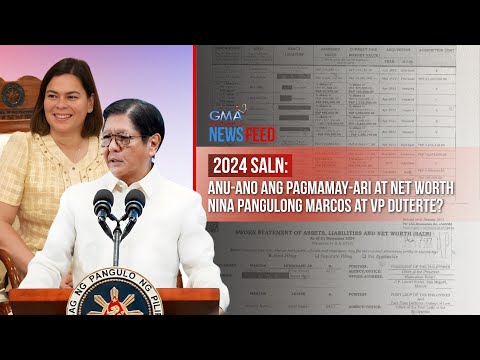 Anu-ano ang pagmamay-ari at net worth nina Pangulong Marcos at VP ...