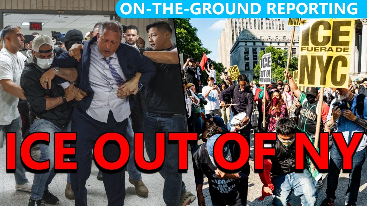 BREAKING: LIVE From Protests After ICE Arrests NYC Mayoral Candidate Brad Lander