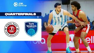 Hapoel Midtown Jerusalem - Turk Telekom Ankara | QUARTERFINALS | Highlights | 2025-26 BKT EuroCup
