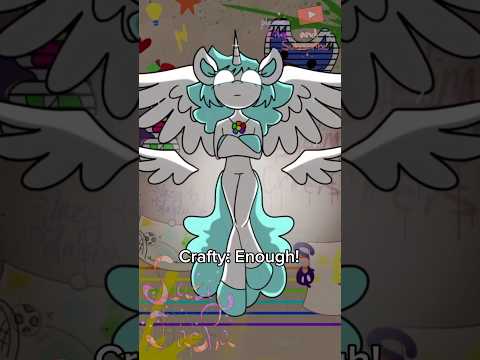 Crafty had enough ๐ก๐๐ค/Smiling Critters/#animation #shorts #smilingcritters