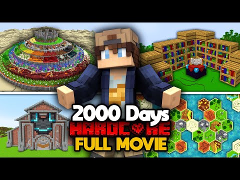 I Survived 2000 Days In Hardcore Minecraft [FULL MOVIE]