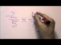 Multiplication Sign Rules and Fractions