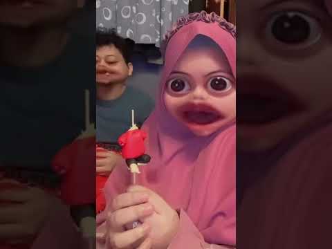 MAKAN KUE MUKA ABANGKU🍰👹🤣 PART 2