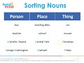 Common and Proper Nouns
