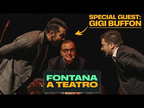 Speciale - Fontana di Trevi a TEATRO con GIGI BUFFON