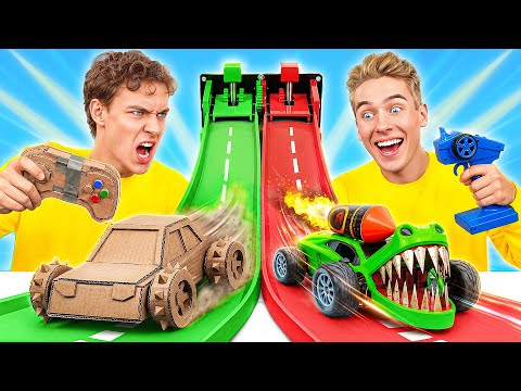 Строим Богатую vs Бедную Машину от Multi DO Smile