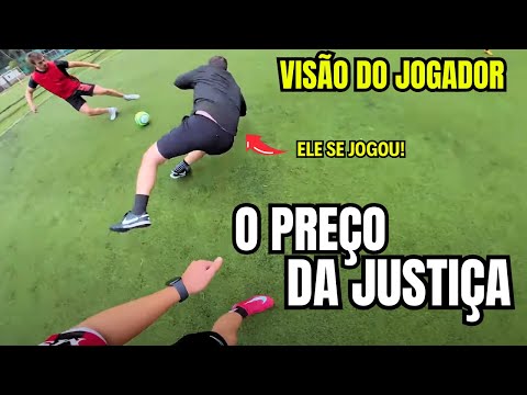 FUI JUSTO E PAGAMOS POR ISSO! - FUTEBOL EM PRIMEIRA PESSOA