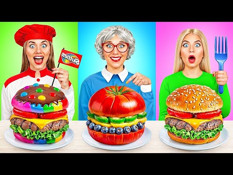 Reto De Cocina Yo vs Abuela | Deliciosas Recetas de Trend DO Challenge